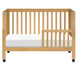 Maki Full-Size Portable Folding Crib with Toddler Bed Conversion Kit