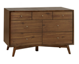 Palma  7-drawer assembled double dresser