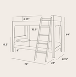 Oeuf Perch Bunk Bed Twin Size