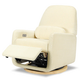 Ubabub Arc Electronic Recliner and Swivel Glider in Boucle with USB port