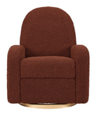 Nami Electronic Recliner and Swivel Glider Recliner in Boucle with USB port