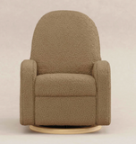 Nami Electronic Recliner and Swivel Glider Recliner in Boucle with USB port